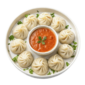 Steamed veg momos 10 pcs